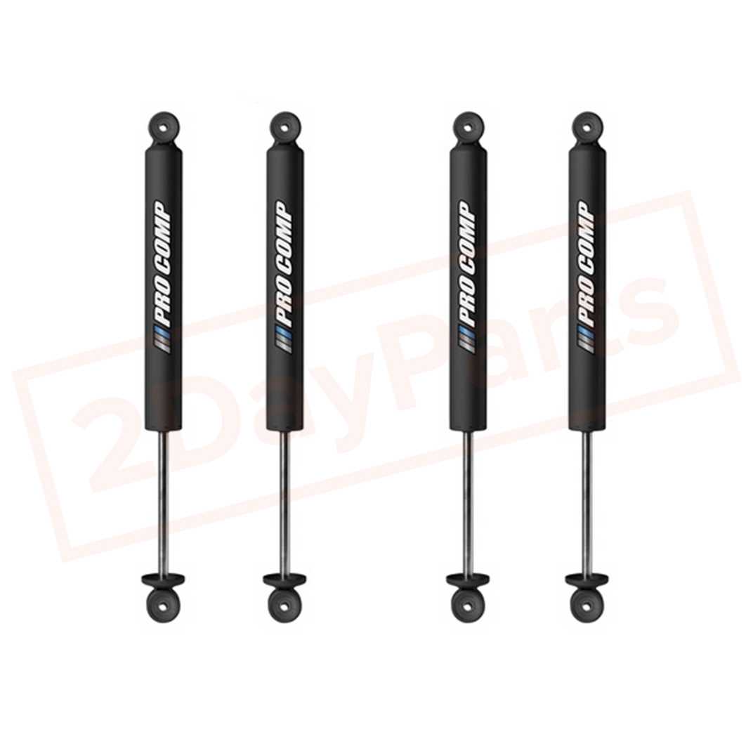 Image Kit 4 Pro Comp Pro-X 0-2" Lift shocks for Chevy Suburban K2500 88-98 4WD part in Shocks & Struts category