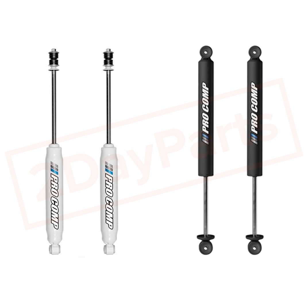 Image Kit 4 Pro Comp Pro-X 5"-7" Lift shocks for 69-87 GMC Sierra K-20 4WD part in Shocks & Struts category