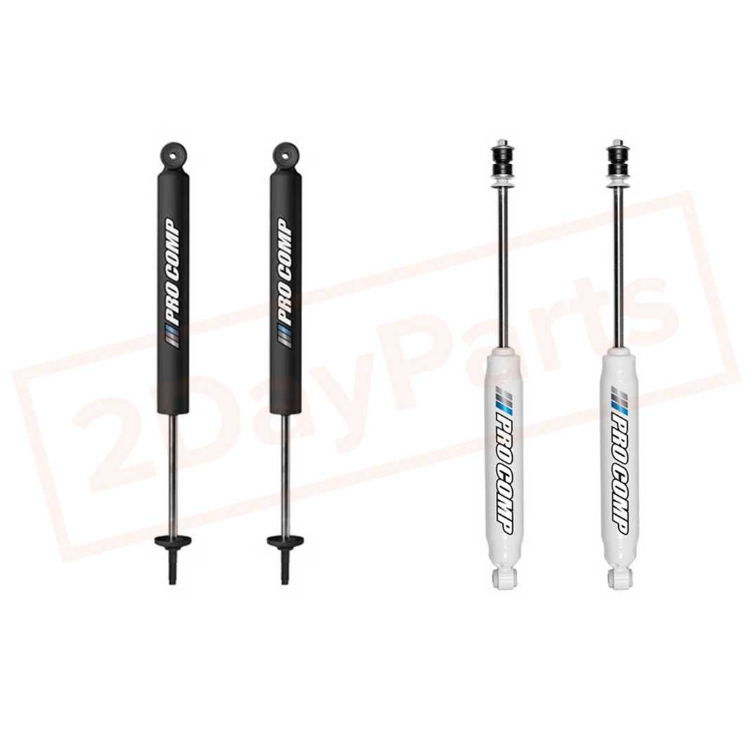 Image Kit 4 Pro Comp Pro-X shocks for Dodge Dakota Light Duty 97-04 4WD part in Shocks & Struts category