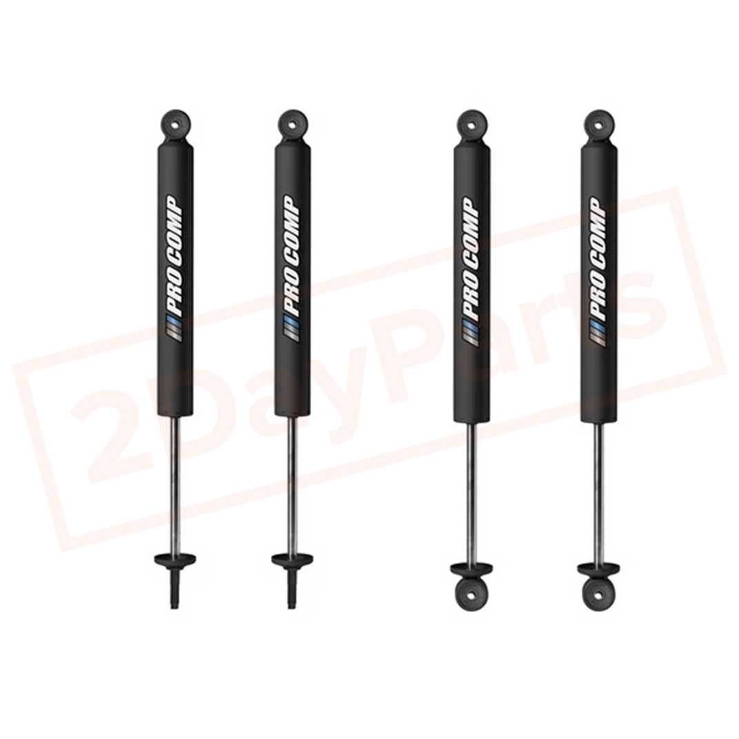 Image Shocks for HUMMER H2 2003-2010 4WD | Kit 4 Pro Comp Pro-X | 915551B | 927543B part in Shocks & Struts category