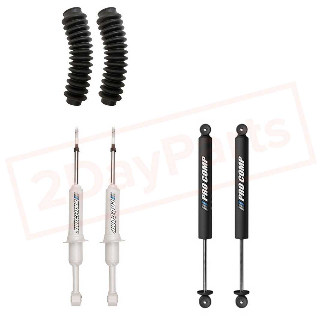 Image Kit of 4 Pro Comp 0-6" Gas Gas Strut for 2007-2014 Cadillac Escalade part in Shocks & Struts category