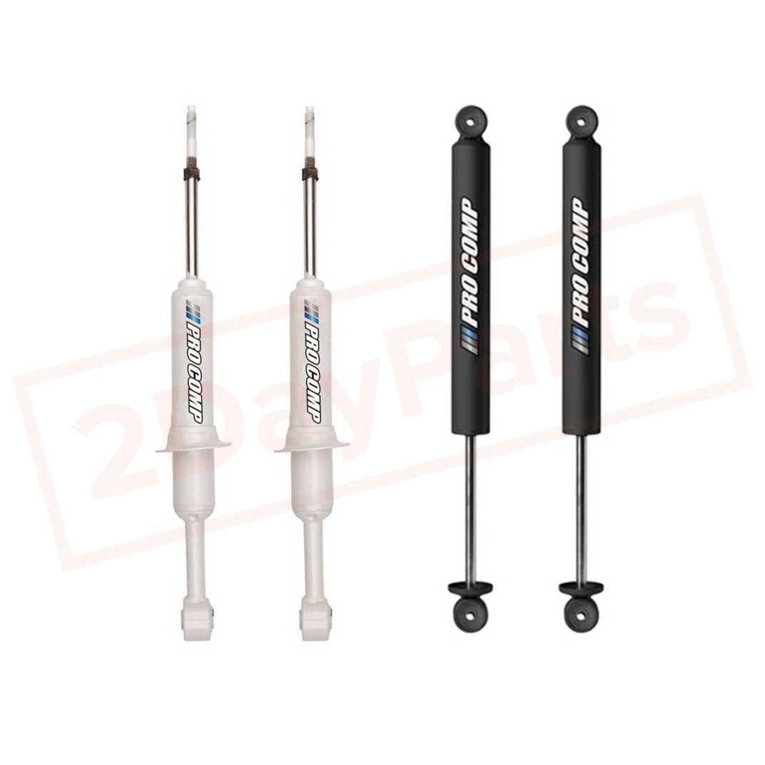 Image Kit of 4 Pro Comp 5" ES6000/Pro-X Shocks for Chevrolet Avalanche 1500 07-13 part in Shocks & Struts category
