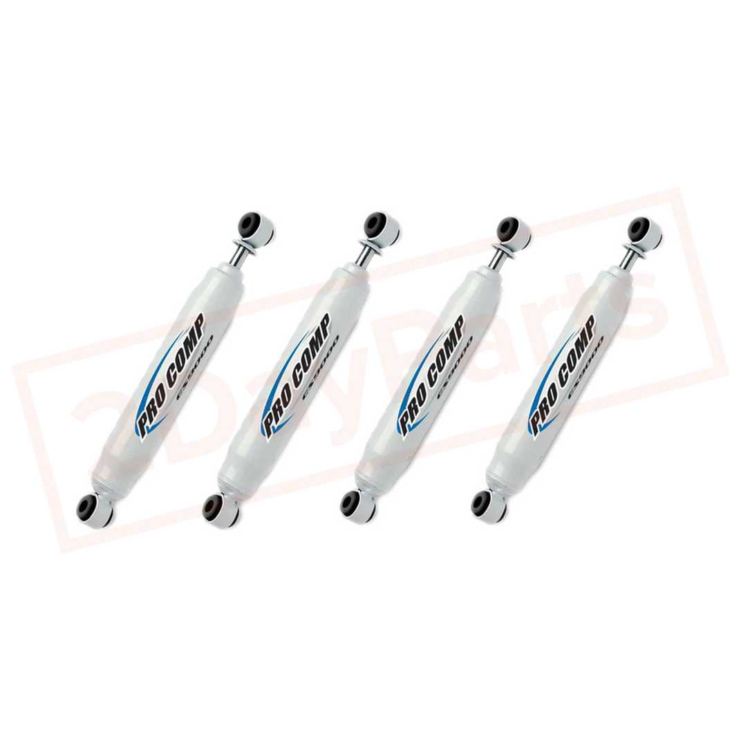 Image Kit of 4 Pro Comp Shocks for Chevrolet Avalanche 1500 02-06 2WD part in Shocks & Struts category
