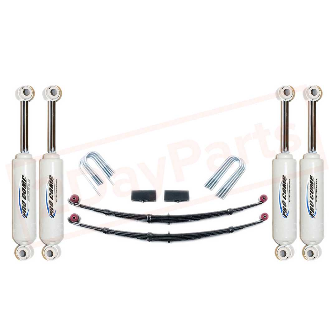 Image Pro Comp 2.5" Lift Kit w/ ES Shocks For Chevy/GMC V20/V2500/Suburban 1987-91 4WD part in Lift Kits & Parts category