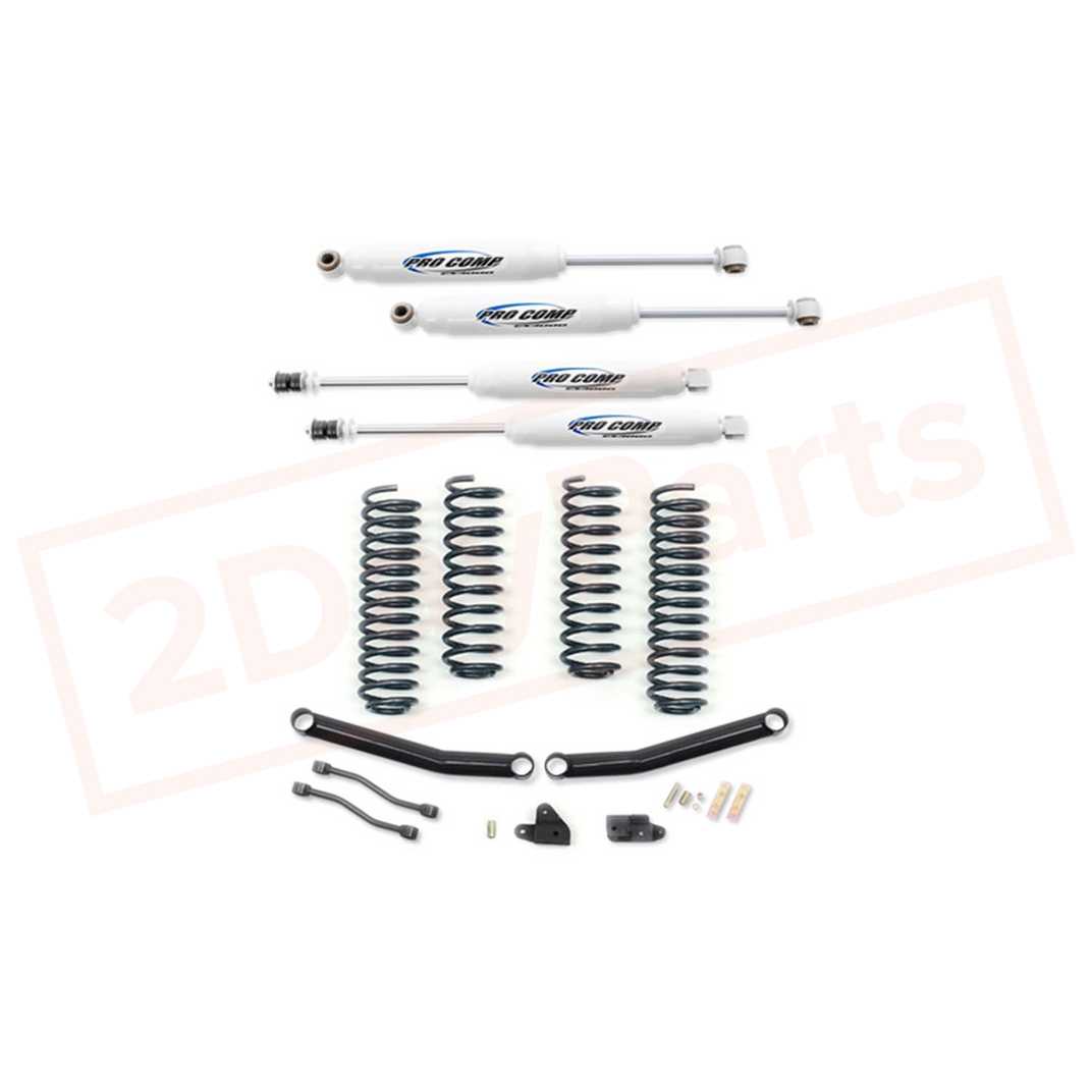 Image Pro Comp 3" Lift Kit w/ES Shocks For 1992-1998 Jeep Grand Cherokee ZJ 2WD/4WD part in Lift Kits & Parts category