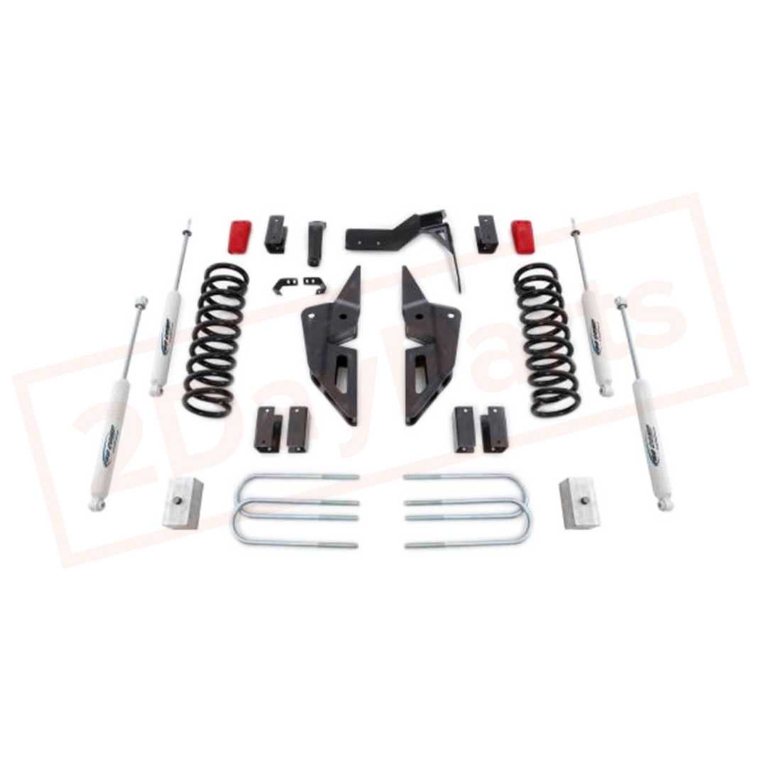 Image Pro Comp 4" Lift Kit 2013-19 Ram 3500 Gas 4WD; Stage I Radius Arm Drop Brackets part in Lift Kits & Parts category