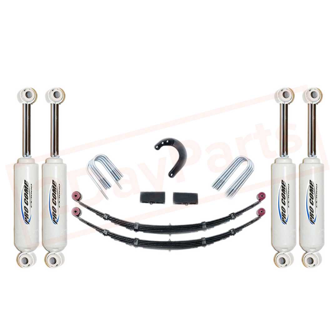 Image Pro Comp 4" Lift Kit w/ ES Shocks For Chevy/GMC K10/K15/Blazer/Jimmy 1987-91 4WD part in Lift Kits & Parts category