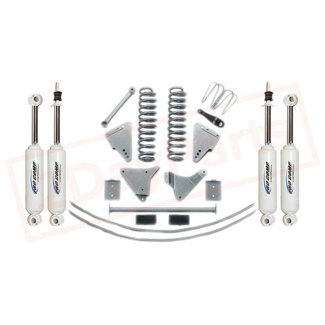 Image Pro Comp 6" Lift Kit w/ES Shocks For Ford Excursion 1999-2004 2WD Gas (K4022B) part in Lift Kits & Parts category