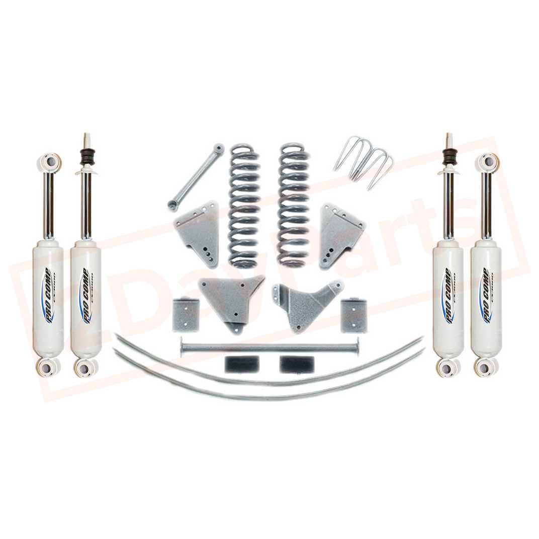 Image Pro Comp 6" Lift Kit w/ES Shocks/Rear Add-A-Leaf 99-04 Ford F250/F350 2WD Diesel part in Lift Kits & Parts category