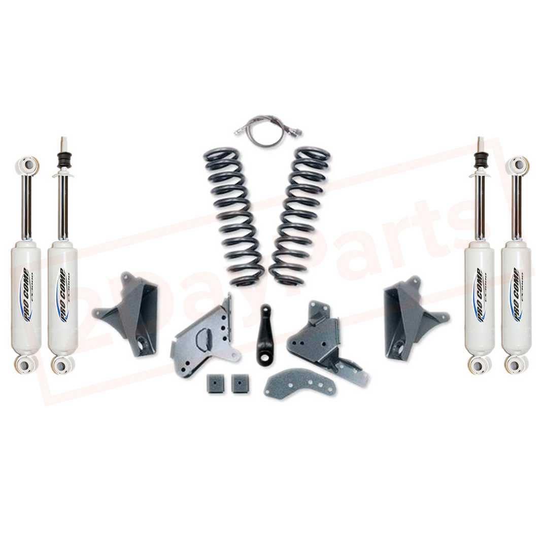 Image Pro Comp 6" Lift Kit w/ES Shocks/Rear Blocks 81-89 Ford F-150 4WD (Standard Cab) part in Lift Kits & Parts category