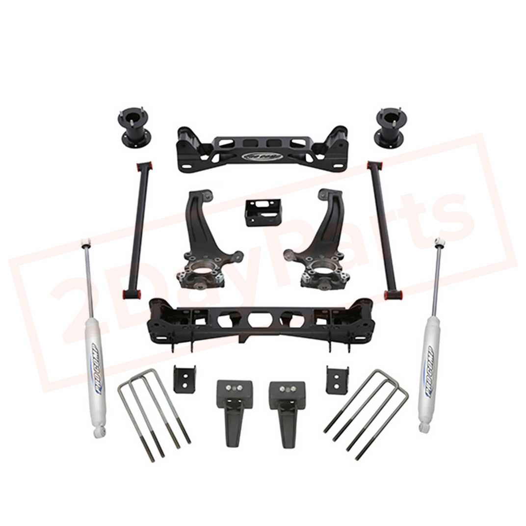 Image Pro Comp 6" Lift Kit w/Front Strut Spacers & Rear ES Shocks 15-19 Ford F-150 2WD part in Lift Kits & Parts category