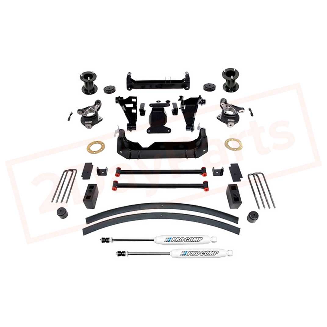 Image Pro Comp 6" Lift Kit w/ Rear Shocks 2015-18 GM Tahoe/Suburban/Yukon/Yukon XL1500 part in Lift Kits & Parts category