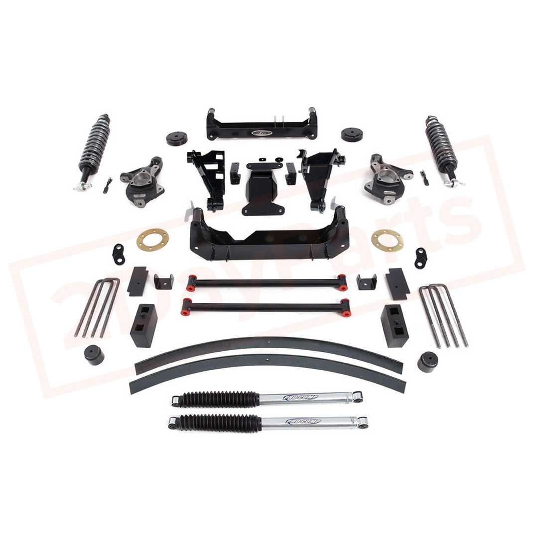 Image Pro Comp 6" Lift Kit With Coilovers & Rear Shocks 16-18 GM Silverado/Sierra 1500 4WD part in Lift Kits & Parts category