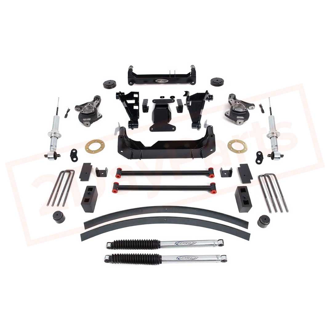 Image Pro Comp 6" Lift Kit With Front & Rear Shocks 16-18 GM Silverado/Sierra 1500 4WD part in Lift Kits & Parts category