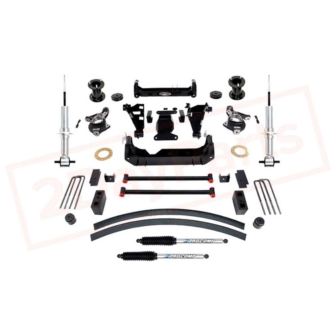Image Pro Comp 6" Lift Kit With Pro-Runner Shocks 2014-16 GM Silverado/Sierra 1500 4WD part in Lift Kits & Parts category