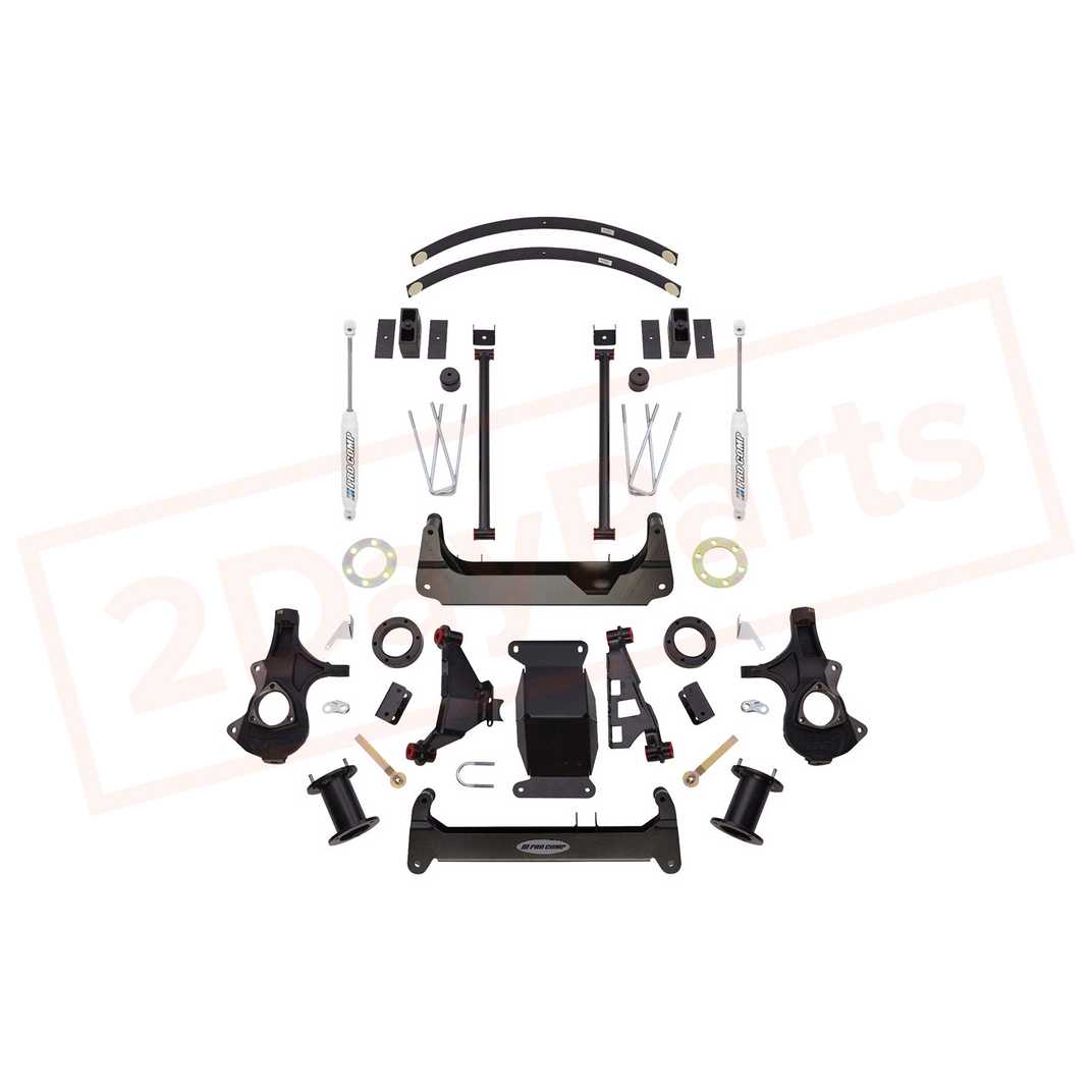 Image Pro Comp 6" Lift Kit With Rear ES9000 Shocks 16-18 GM Silverado/Sierra 1500 4WD part in Lift Kits & Parts category