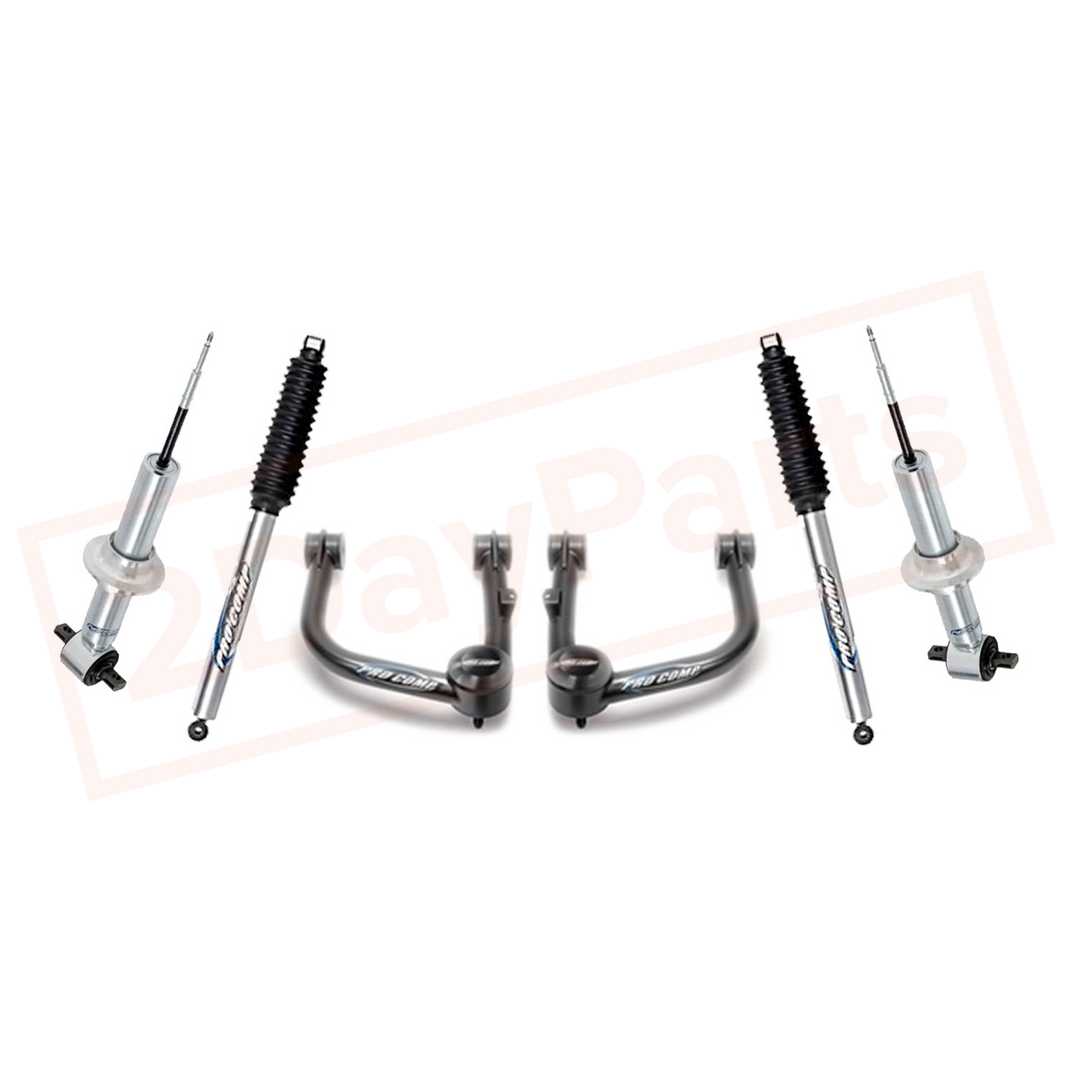 Image ProComp 2.5" LiftKit w/Uniball Upper Arms/ProRun Shocks for Toyota Tundra 07-21  part in Lift Kits & Parts category