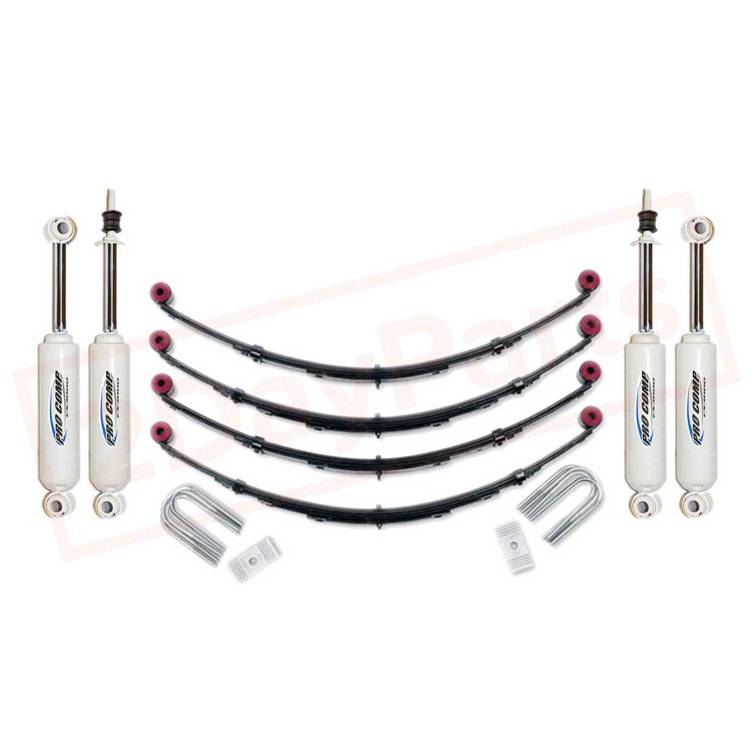 Image ProComp 4" Lift Kit w/ES Shocks/ Leaf Springs for Toyota 4Runner Pickup 79-85  part in Lift Kits & Parts category