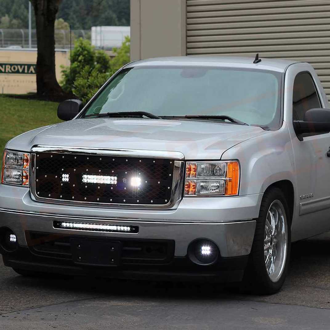 Image 1 RIGID 2011-2013 GMC 1500 / 2007.5 2010 2500/3500 Bumper Mount 46505 part in Fog/Driving Lights category