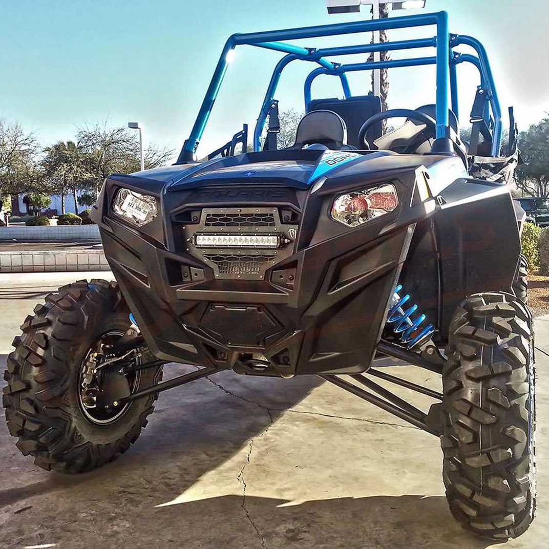 Image 1 RIGID ATV 2011-2013 Polaris RZR LED Grille 40557 part in Lighting category