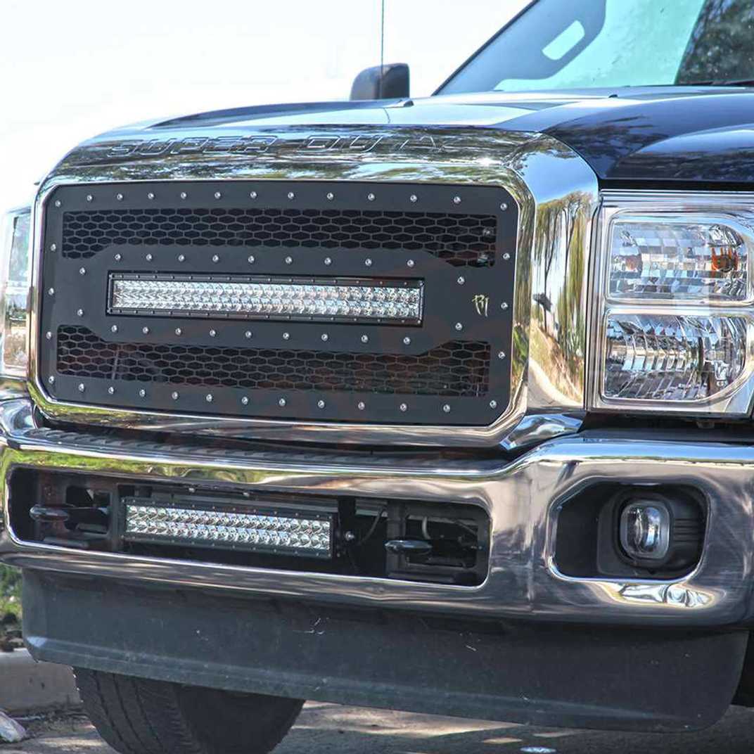 Image 1 RIGID Bumper Mount Kit for Ford F-350 Super Duty 2011-2015 part in Fog/Driving Lights category