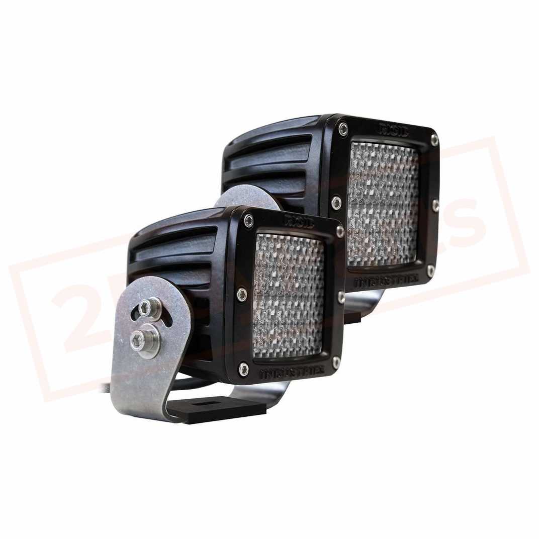 Image RIGID LED Light D2 HD Diffused D Series 52251 part in Fog/Driving Lights category