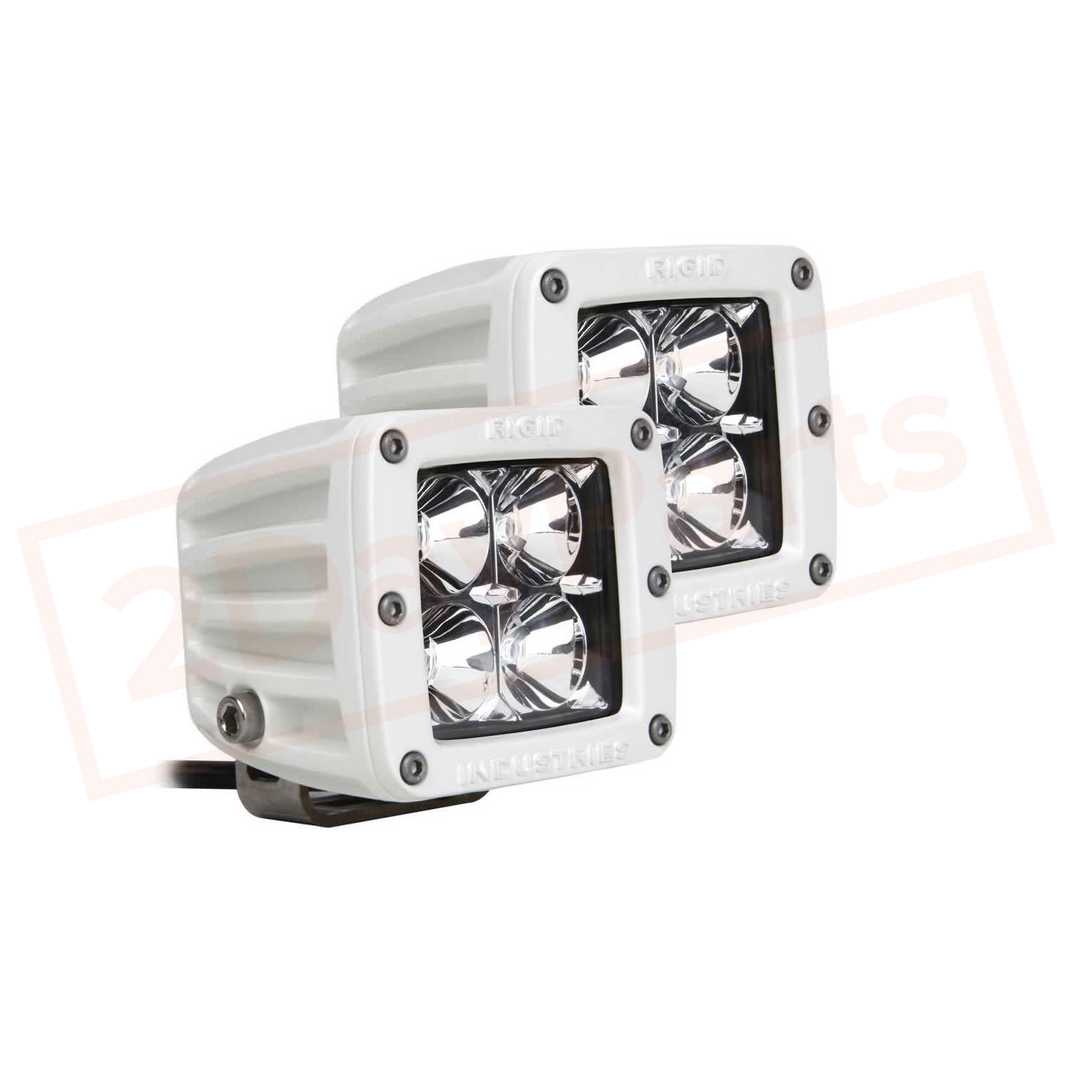 Image RIGID Marine Dually Flood Pair D Series 60211 part in Light Bars category