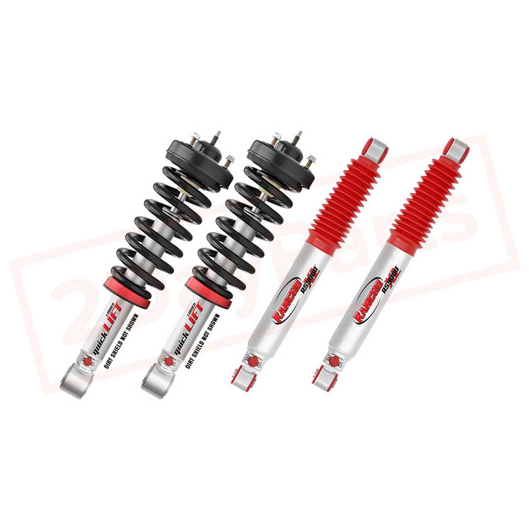Image 1.75" Lift Rancho QuickLift Leveling Shocks for Nissan Xterra 2WD/4WD 05-15 part in Shocks & Struts category