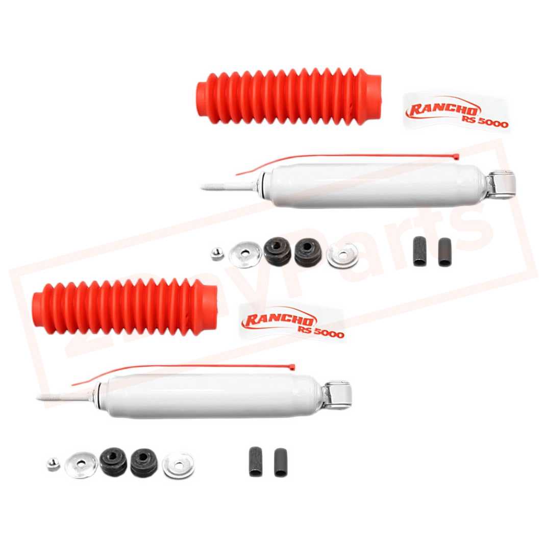 Image 1994-96 Ford Bronco 4WD 4" Lift RS5000X Rancho Front Shocks part in Shocks & Struts category