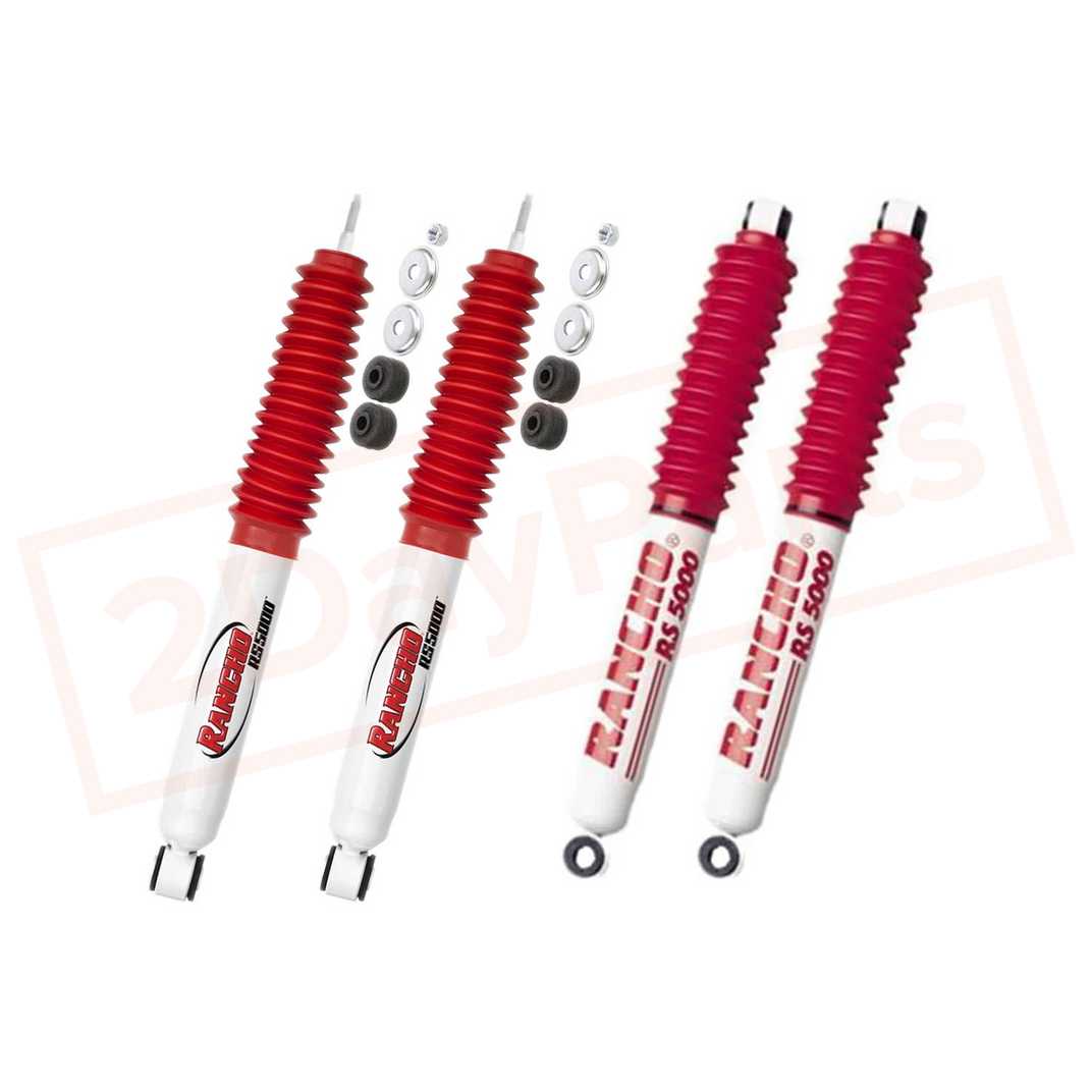 Image 79-83 Chevy Luv Mini Pickup 4WD 0-2" Lift RS5000X Rancho Shocks part in Shocks & Struts category