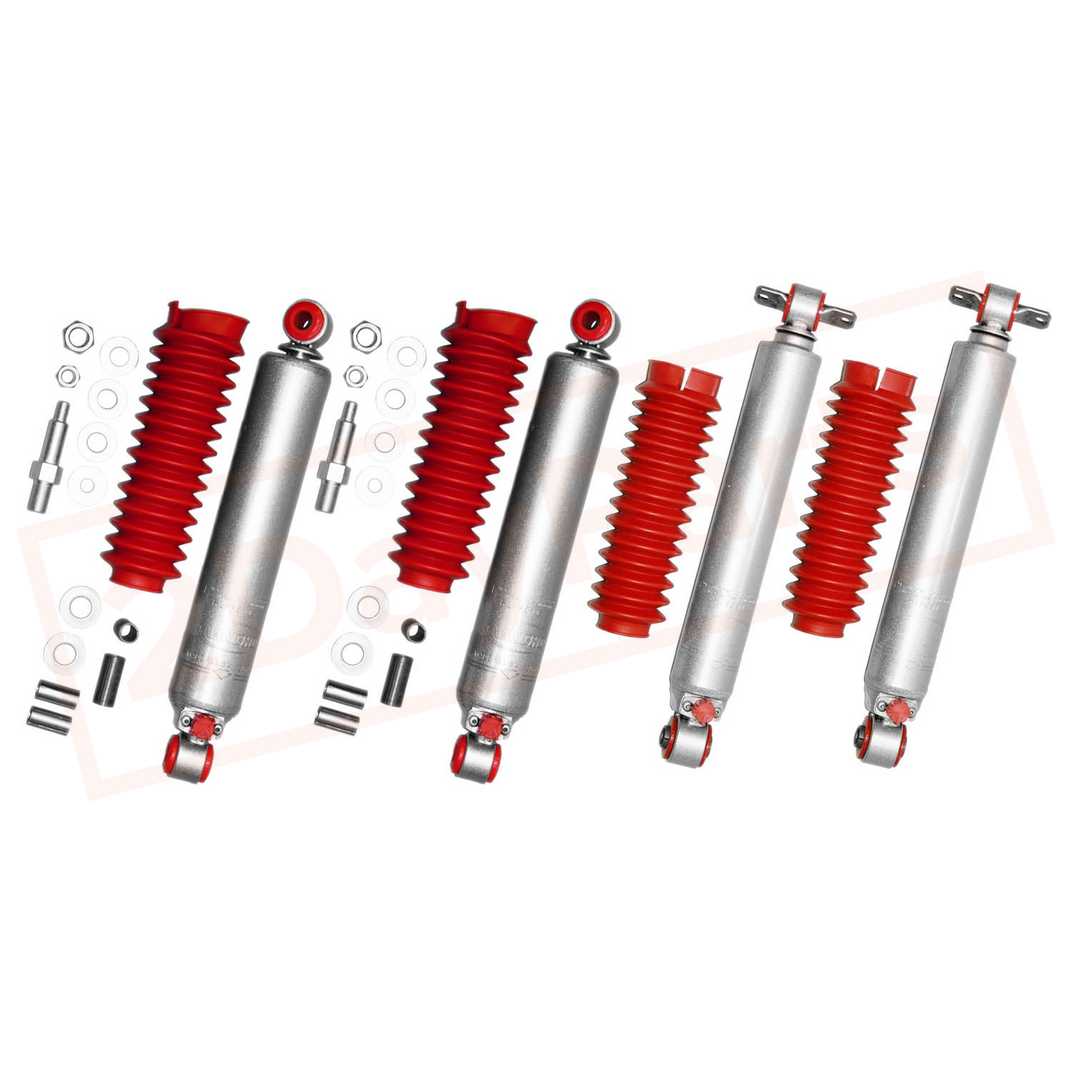 Image 83-93 Chevy S-10 M 4WD 3" Lift RS9000XL Rancho Shocks part in Shocks & Struts category