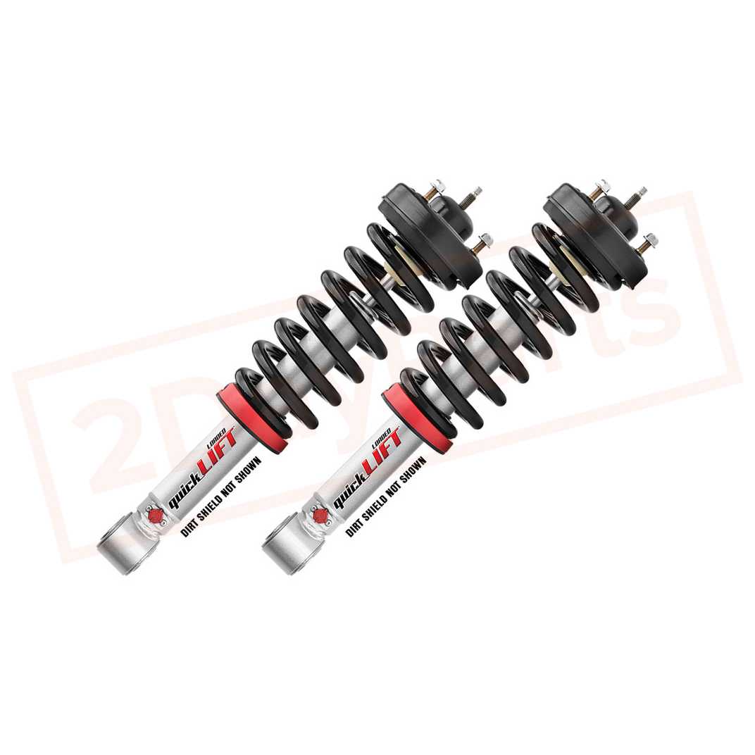 Image Kit of 2 Rancho Front Quicklift Leveling Strut for Nissan Titan 4WD 04-15 part in Shocks & Struts category