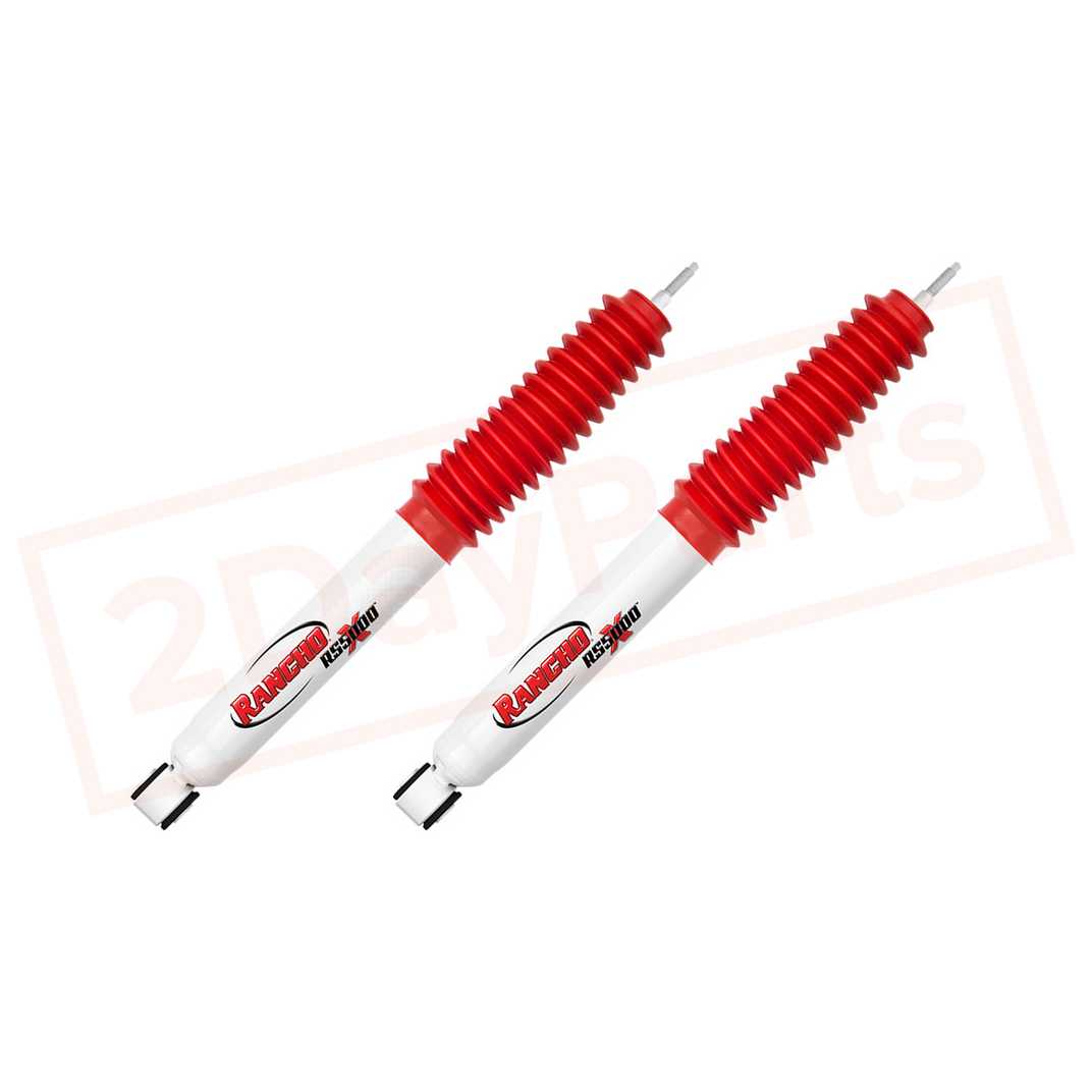 Image Kit of 2 Rancho Front RS5000X Gas Shocks for Dodge Ram 2500 4WD 94-96 part in Shocks & Struts category