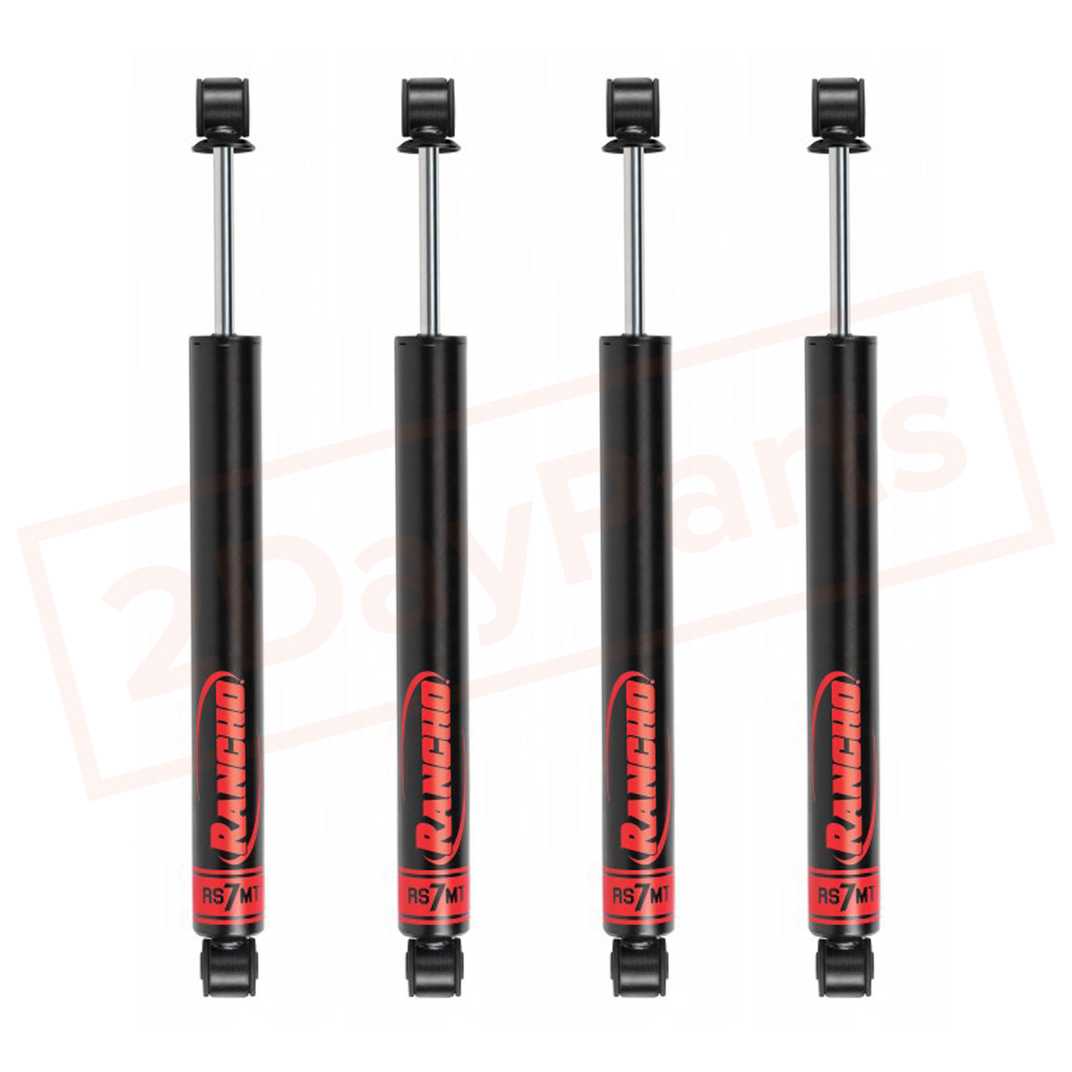 Image Kit of 4 Rancho 2.5-4" Lift Front & Rear RS7MT shocks for Ford F-250 SD 99-04 4WD part in Shocks & Struts category