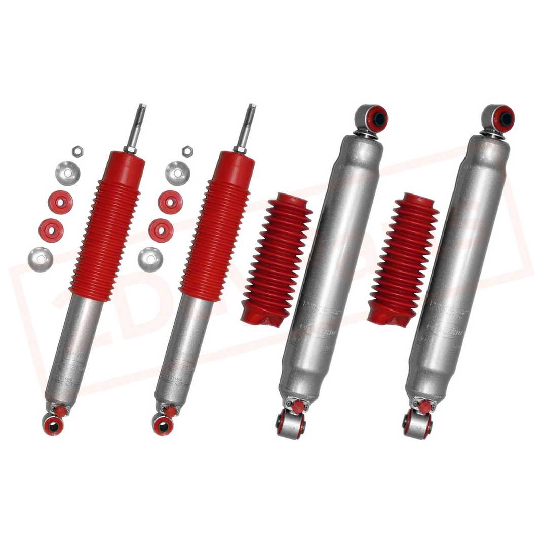 Image Kit of 4 Rancho Front & Rear 4" RS9000XL Shocks for 03-09 Hummer H2 2WD part in Shocks & Struts category