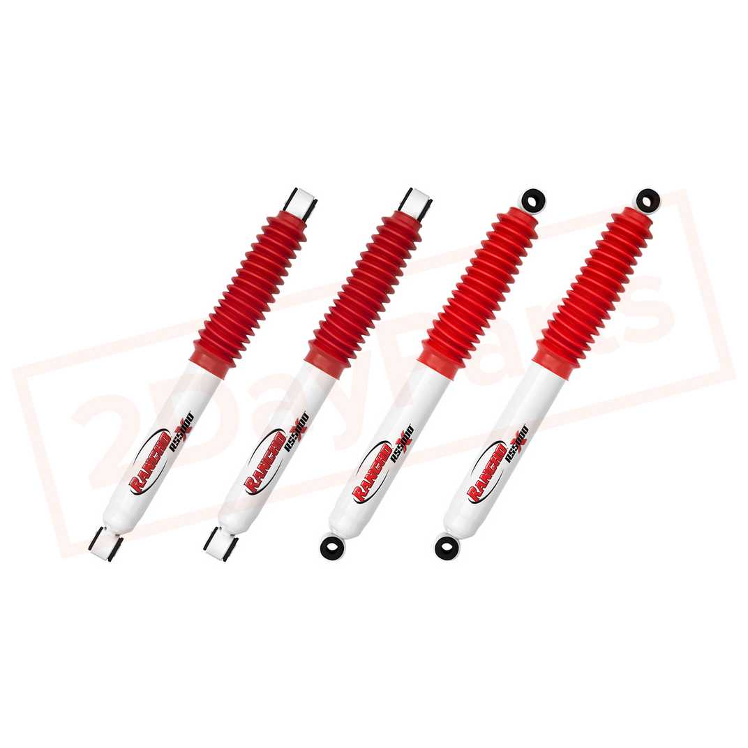 Image Kit of 4 Rancho Front & Rear RS5000X Gas Shocks for Chevrolet K10 4WD 69-86 part in Shocks & Struts category