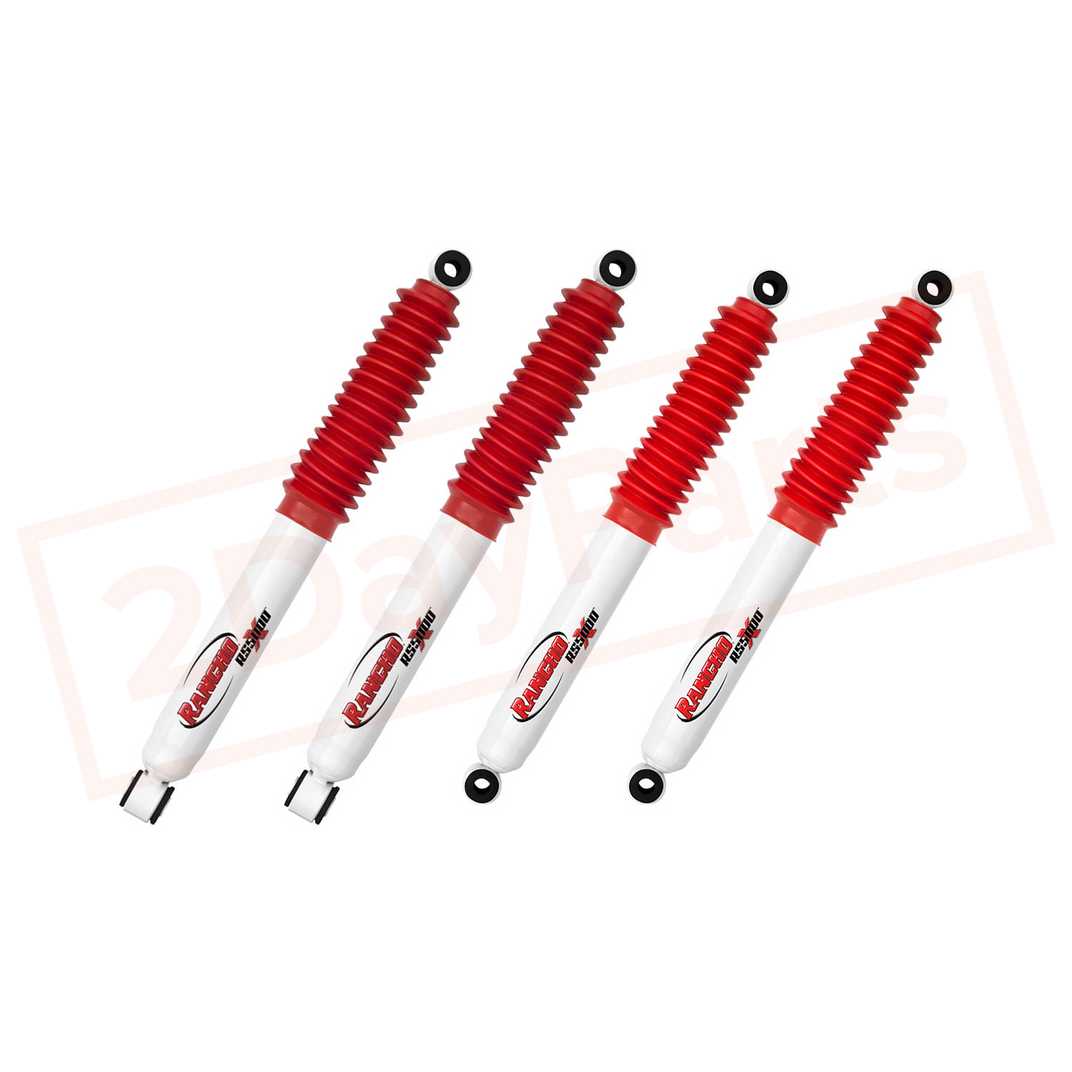 Image Kit of 4 Rancho Front & Rear RS5000X shocks for Chevrolet Blazer 2WD 69-82 part in Shocks & Struts category