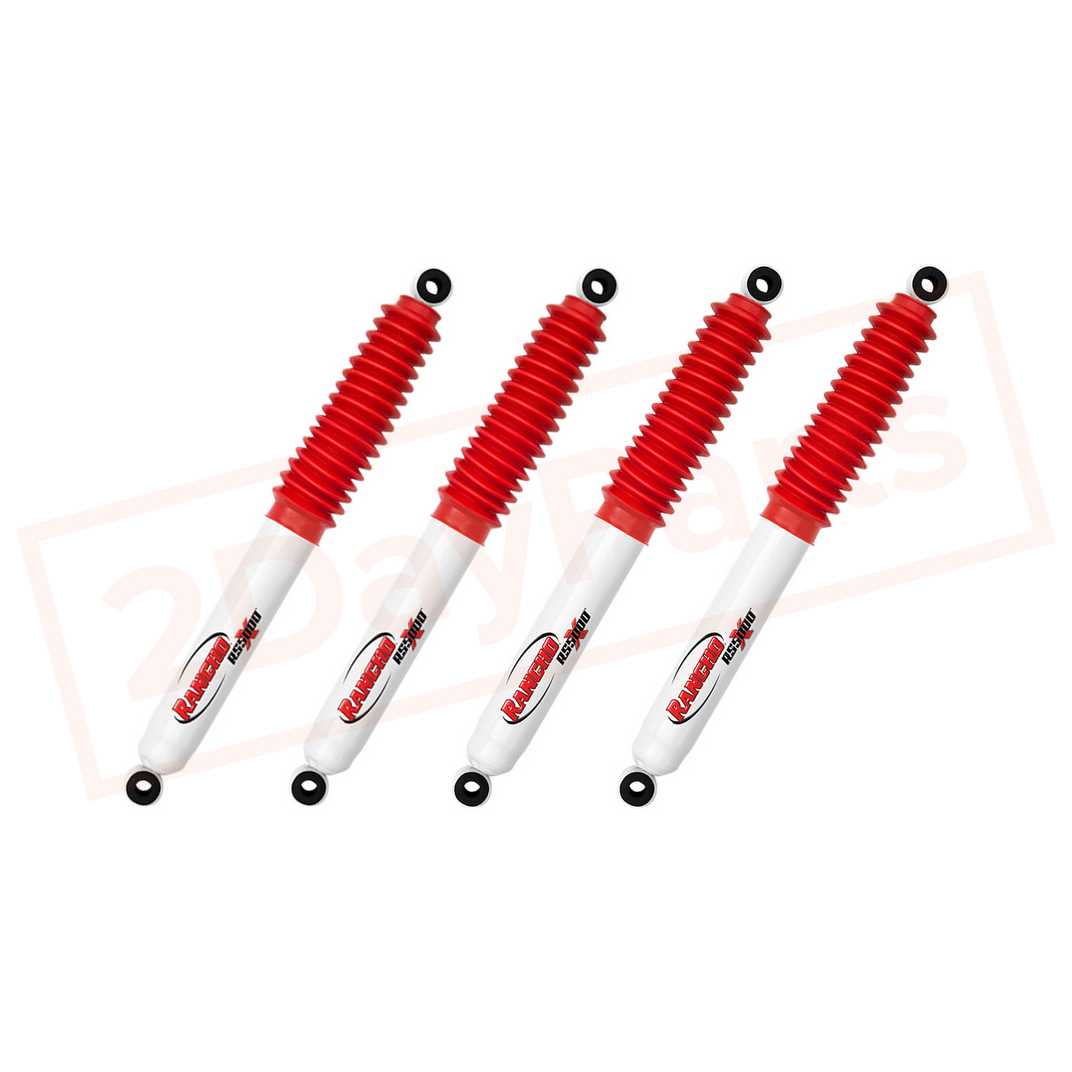 Image Kit of 4 Rancho Front & Rear RS5000X shocks for Chevrolet G10 Van 2WD 64-69 part in Shocks & Struts category