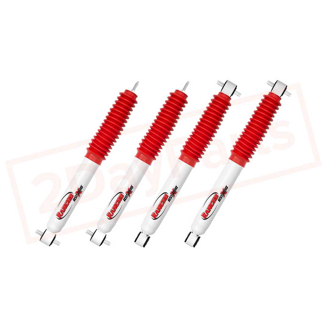 Image Kit of 4 Rancho Front & Rear RS5000X shocks for Ford Explorer Sport Trac 01-05 2WD part in Shocks & Struts category