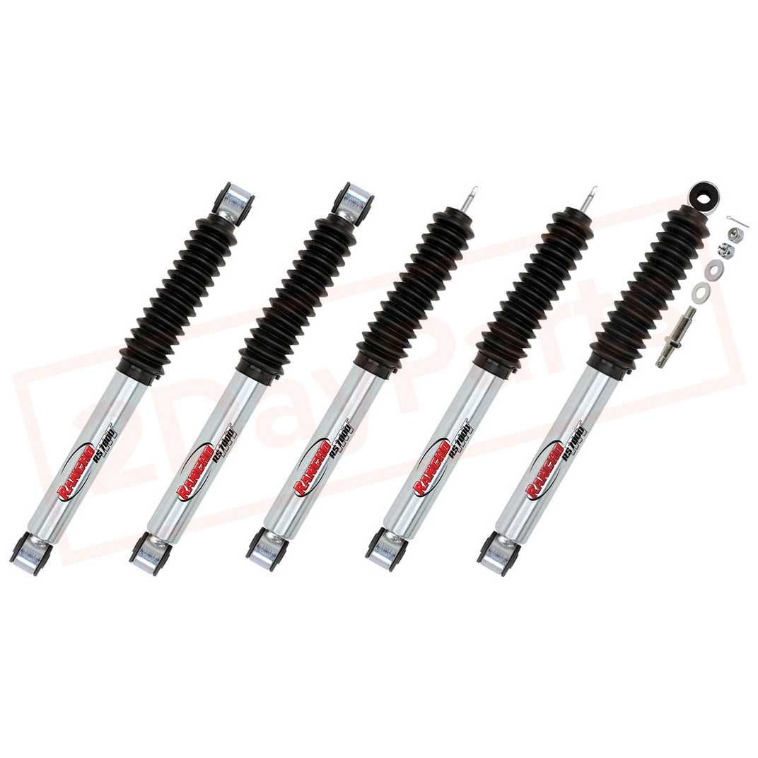 Image Rancho 4"Lift Shocks & Stabilizer for Chevrolet Suburban 2500 2WD/4WD 2000-2002 part in Shocks & Struts category
