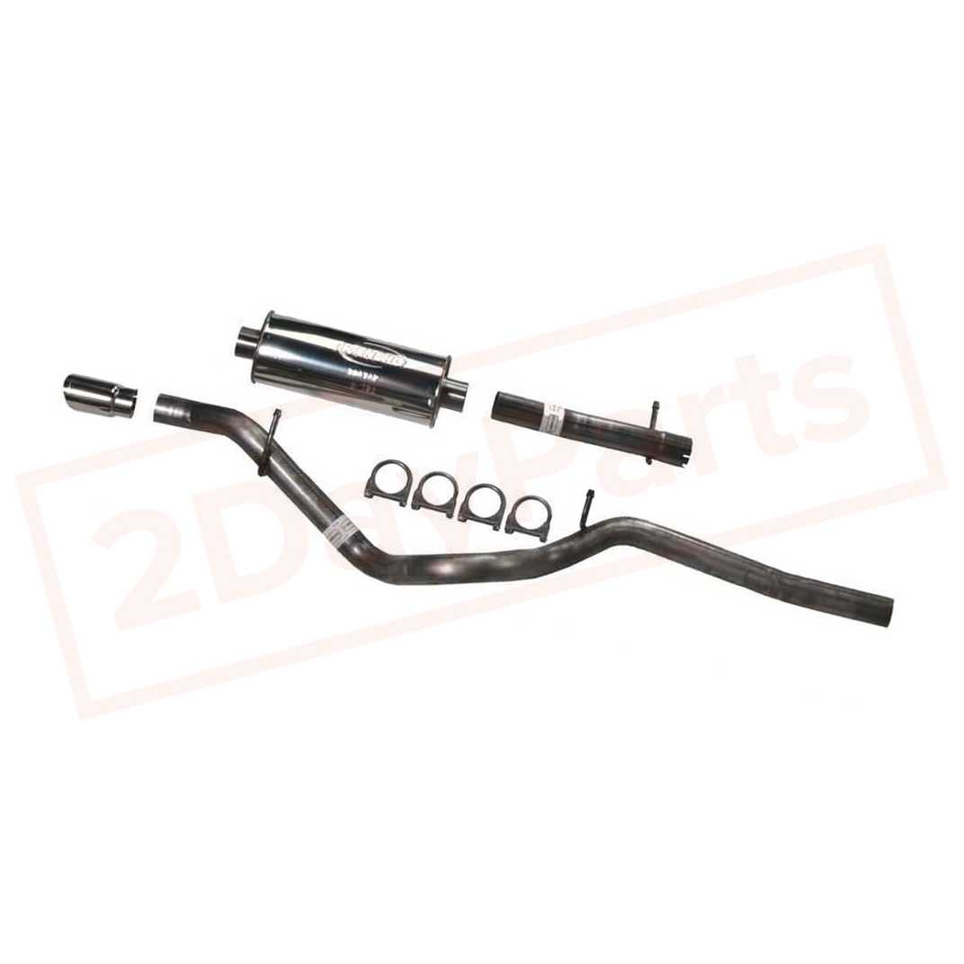 Image Rancho Exhaust System for 2007-11 Jeep Wrangler part in Mufflers category