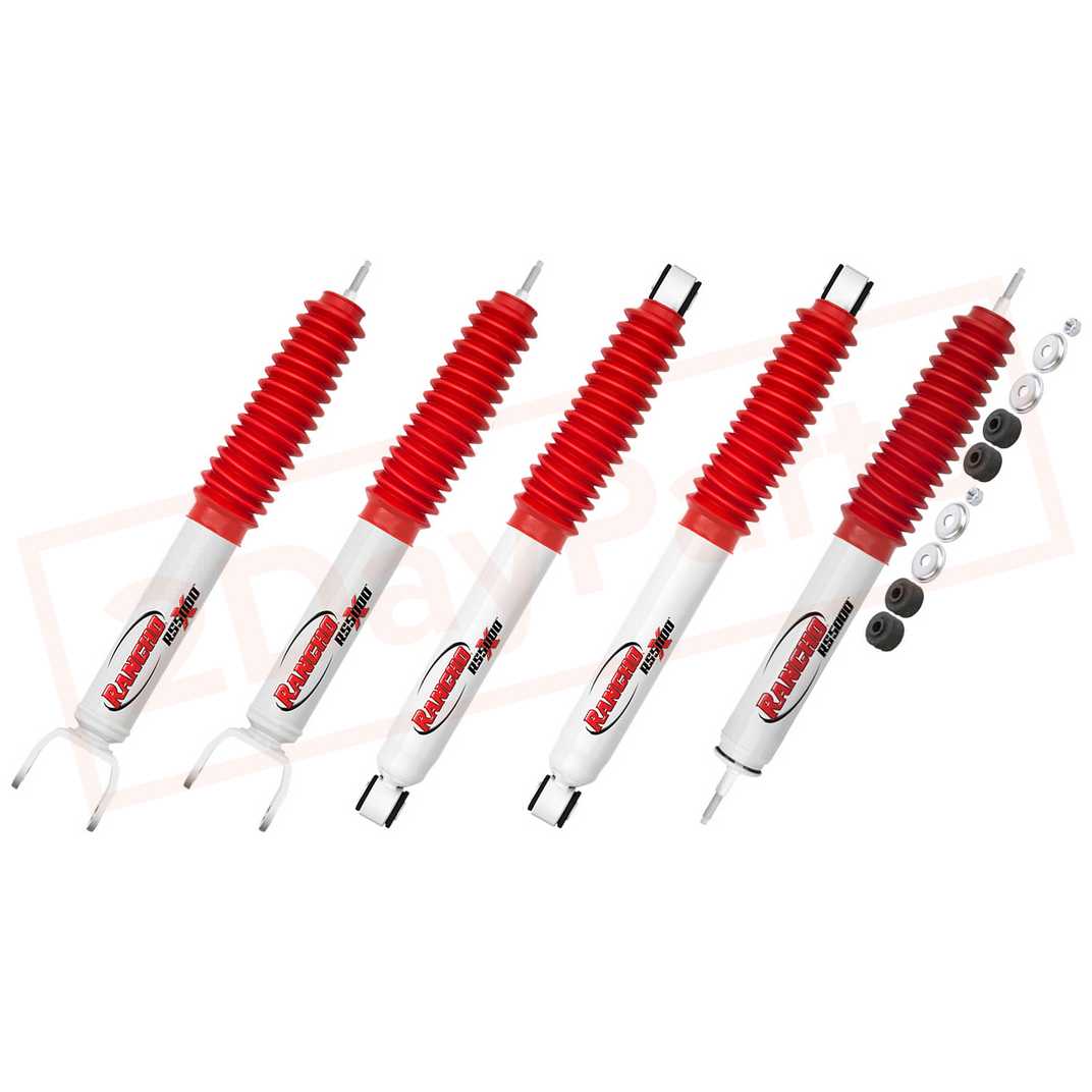 Image Rancho RS5000 4"Lift Shocks & Stabilizer for Chevrolet Silverado 1500 4WD 99-07 part in Shocks & Struts category