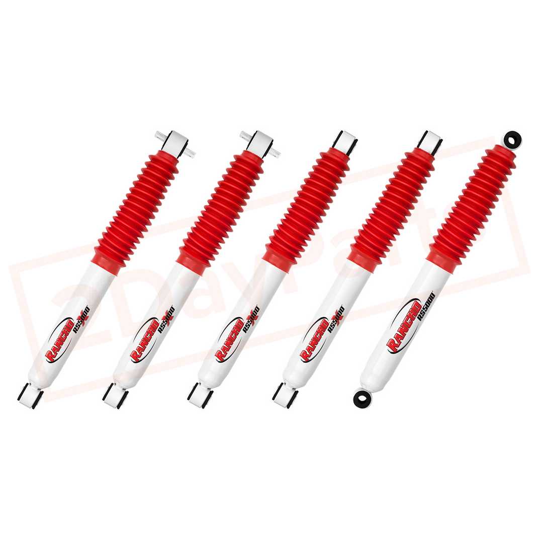 Image Rancho RS5000 Hydro 4"Lift Shocks & Stabilizer for Chevrolet Blazer 4WD 92-94 part in Shocks & Struts category