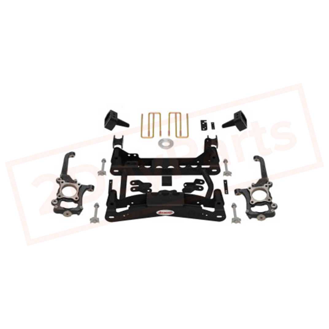 Image Rancho Suspension 4" Front & 2.5" Rear Lift Kit RANRS6518B part in Lift Kits & Parts category