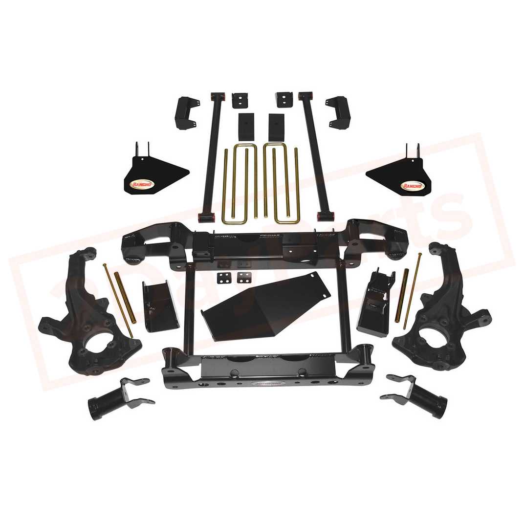 Image Rancho Suspension 4" Lift Kit RANRS6564B part in Lift Kits & Parts category