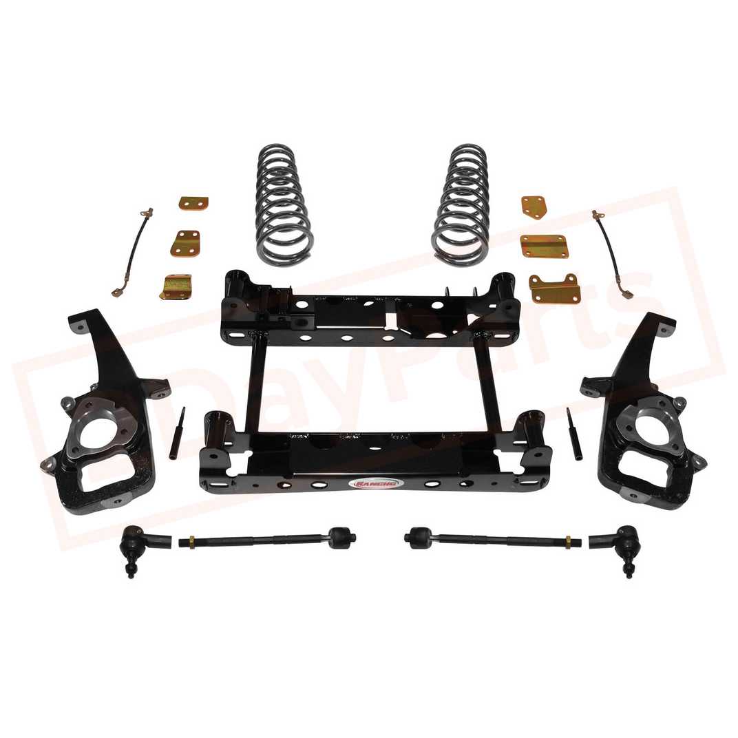 Image Rancho Suspension 4" Lift Kit RANRS66401B part in Lift Kits & Parts category