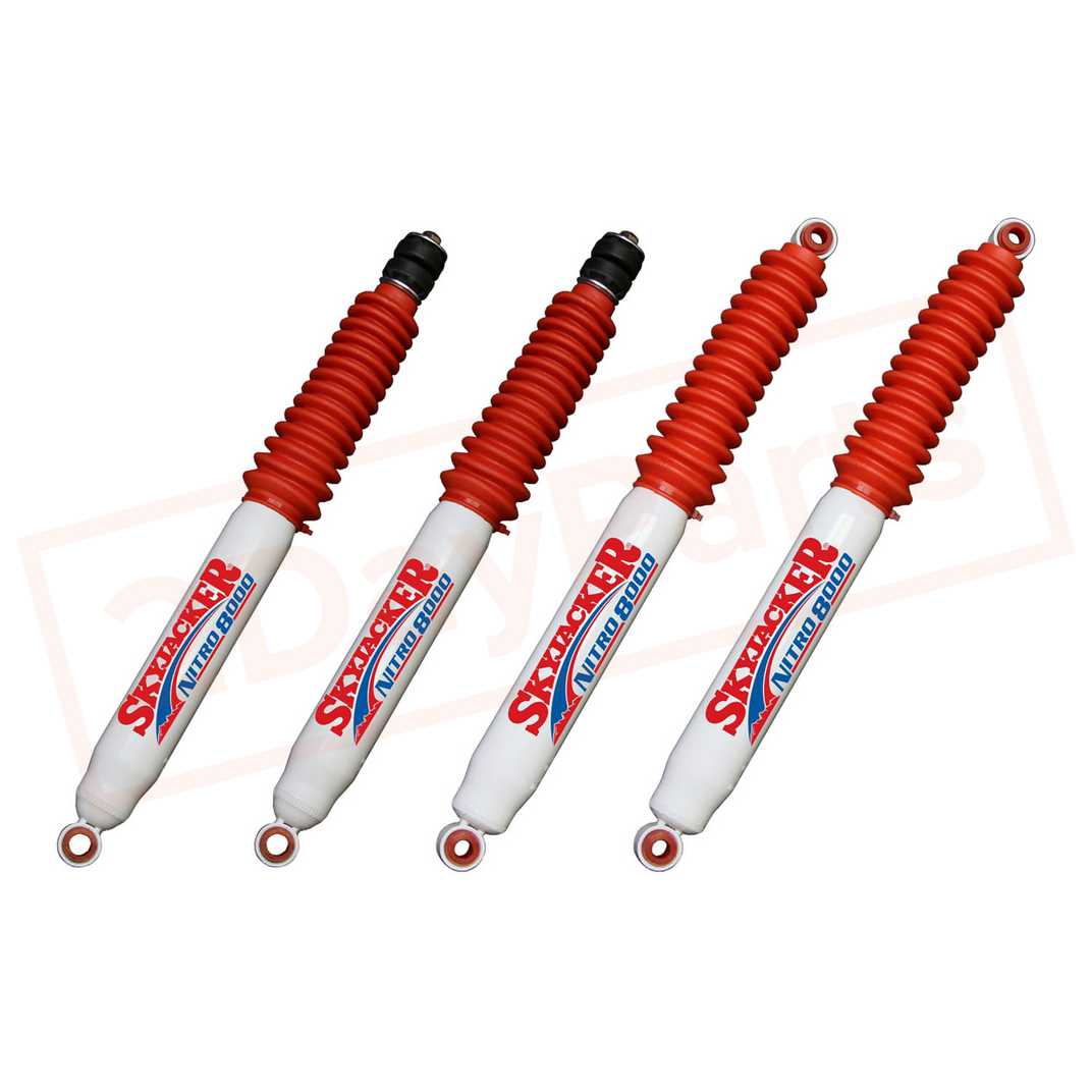 Image 13-16 Dodge Ram 3500 4WD 4" Front, 4" Rear Lift Skyjacker Nitro Shocks part in Shocks & Struts category