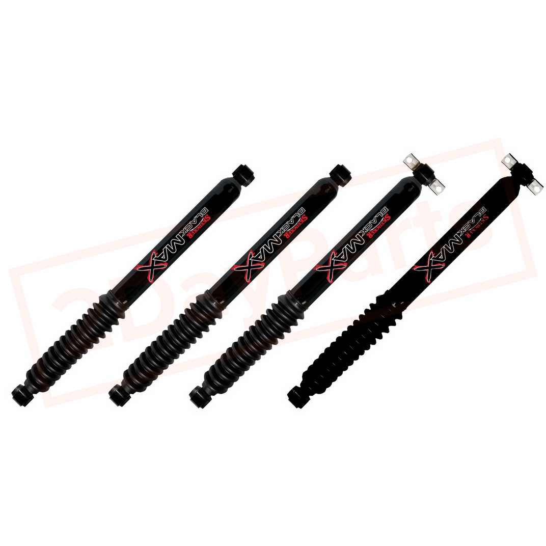 Image 69-91 Chevy/GMC Suburban 2WD 1.5-3" Fr 3-4" Rear Lift Skyjacker Black MAX Shocks part in Shocks & Struts category