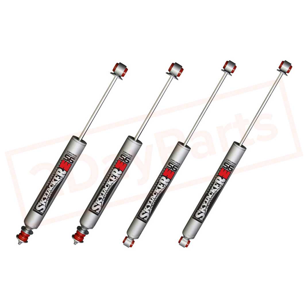 Image 80-96 Ford F-150 2WD 5-8" Front, 4-8" Rear Lift Skyjacker Monotube Shocks part in Shocks & Struts category