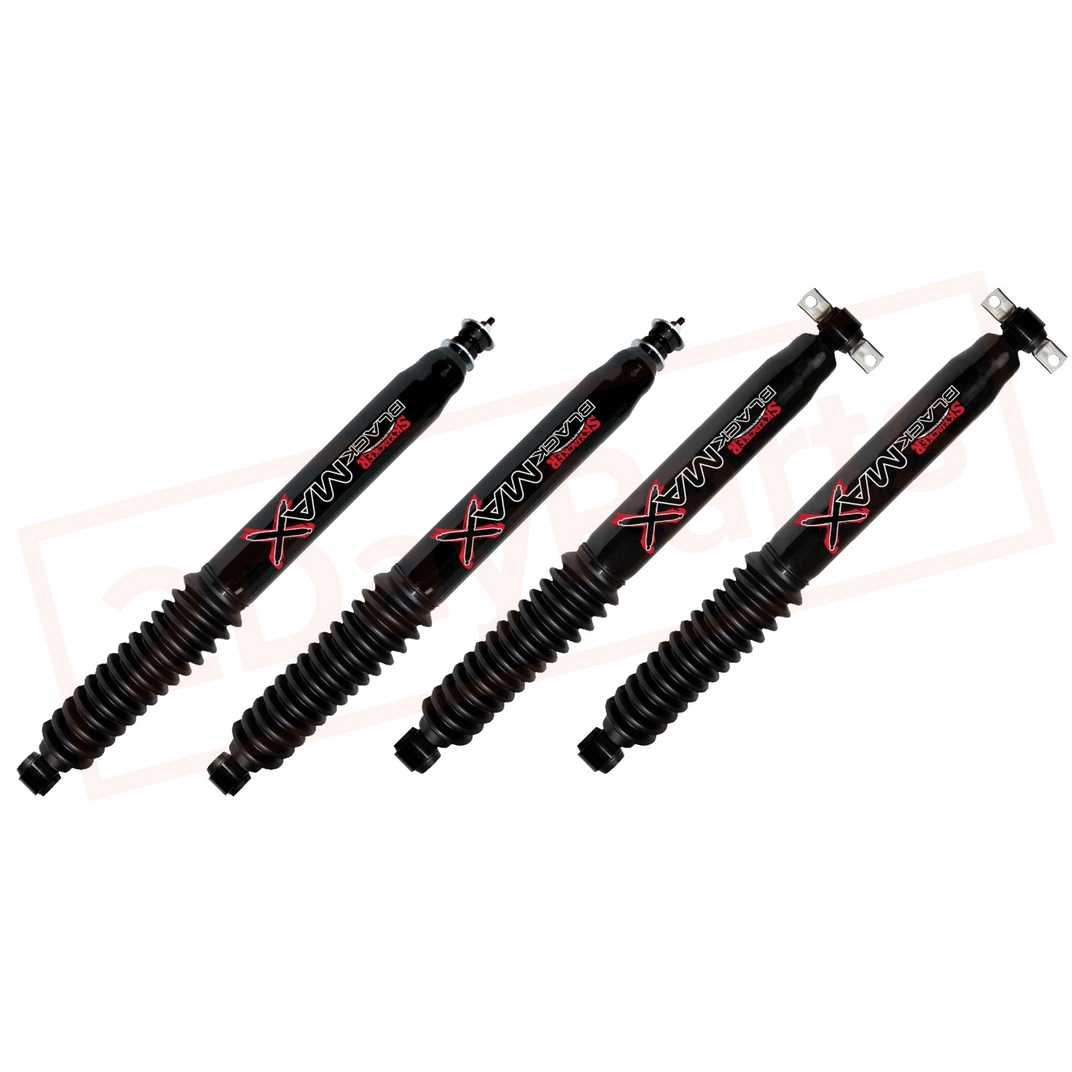 Image 86-96 Dodge Dakota 4WD 0-1.5" Fr 0" Rear Lift Skyjacker Black MAX Shocks part in Shocks & Struts category